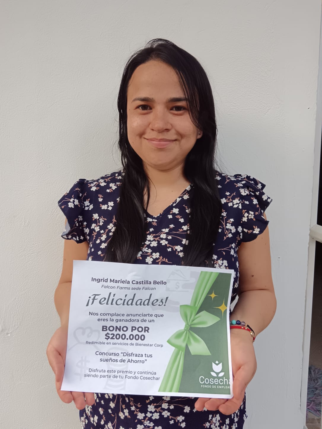 Ingrid Mariela Castilla - 2do lugar