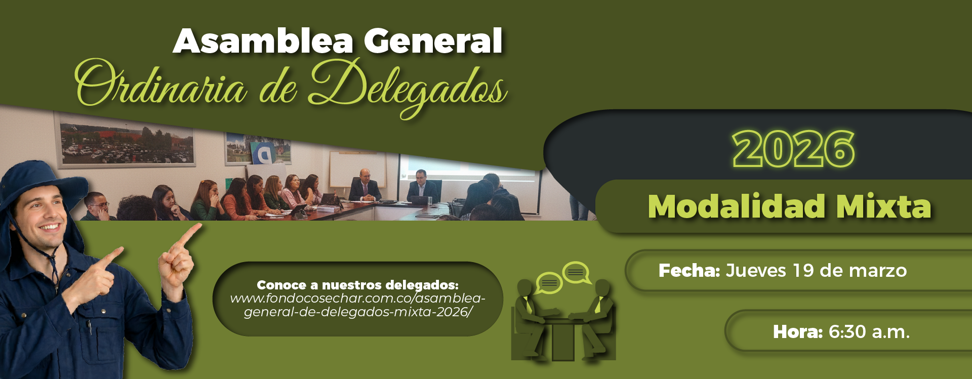 Banner Asamblea General de Delegados