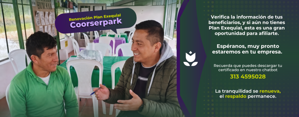 Indicaciones Renovación Exequial Coorserpark