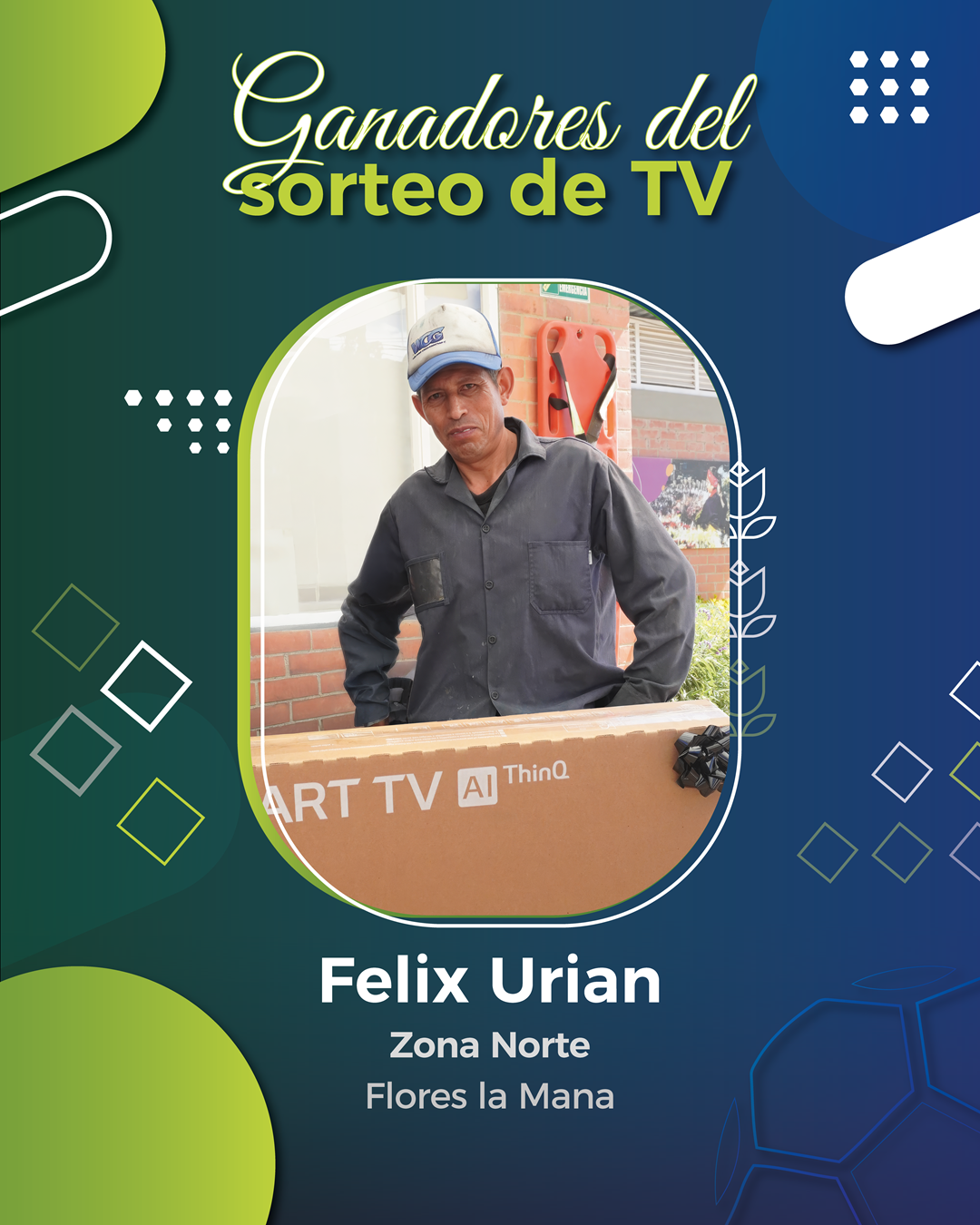 Ganadores Televisores Sorteo Polla Cosechar 2026